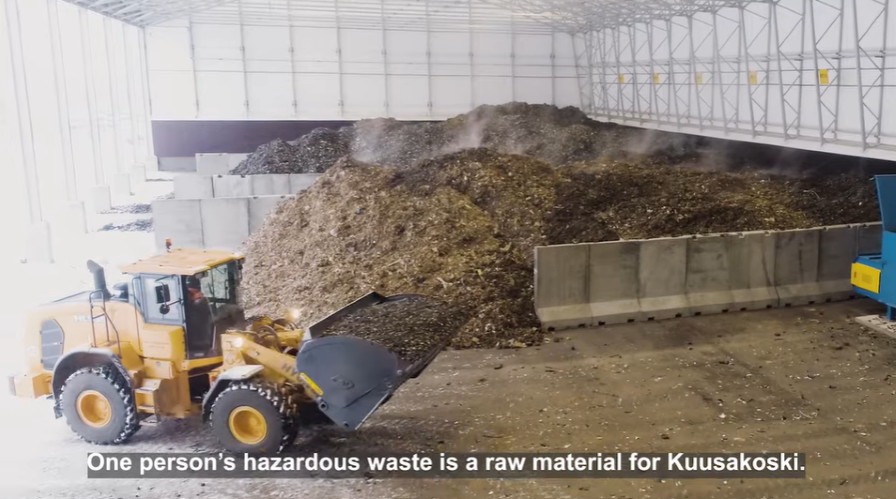 Kuusakoski Recycling Reject unit